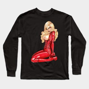 Red Susan Long Sleeve T-Shirt